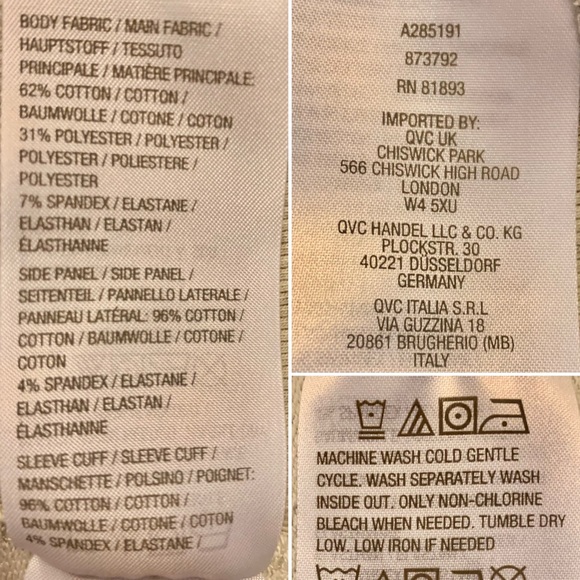 H By Halston French Terry Moto Jacket - Picture 13 of 13